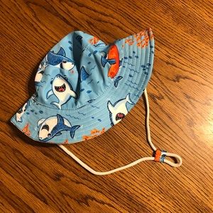 Shark sun hat